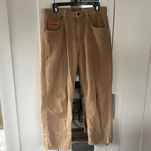 Men’s Empyre skate khaki corduroy pants